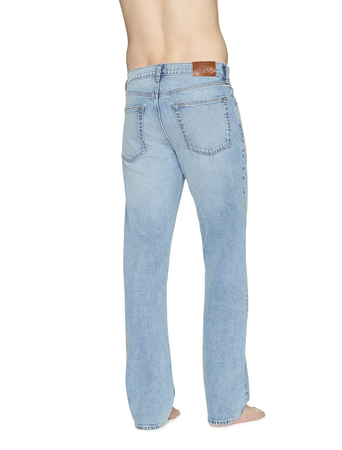 Calvin Klein STNDRD STRGHT SHILOH JEAN Erkek Mavi Kot Pantolon