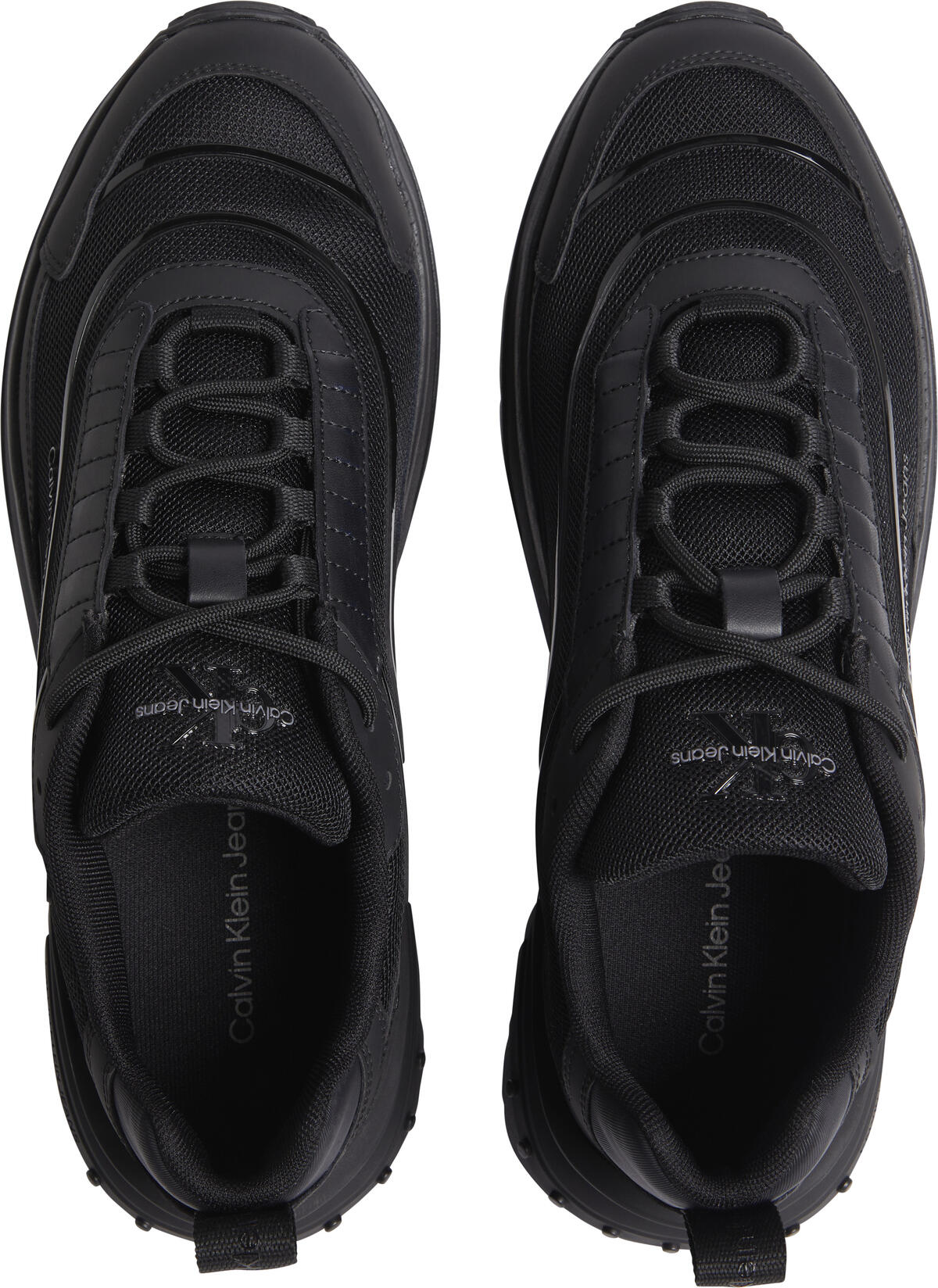 Calvin Klein CHUNKY RUNNER LOW LA Erkek Siyah Günlük Spor Ayakkabı