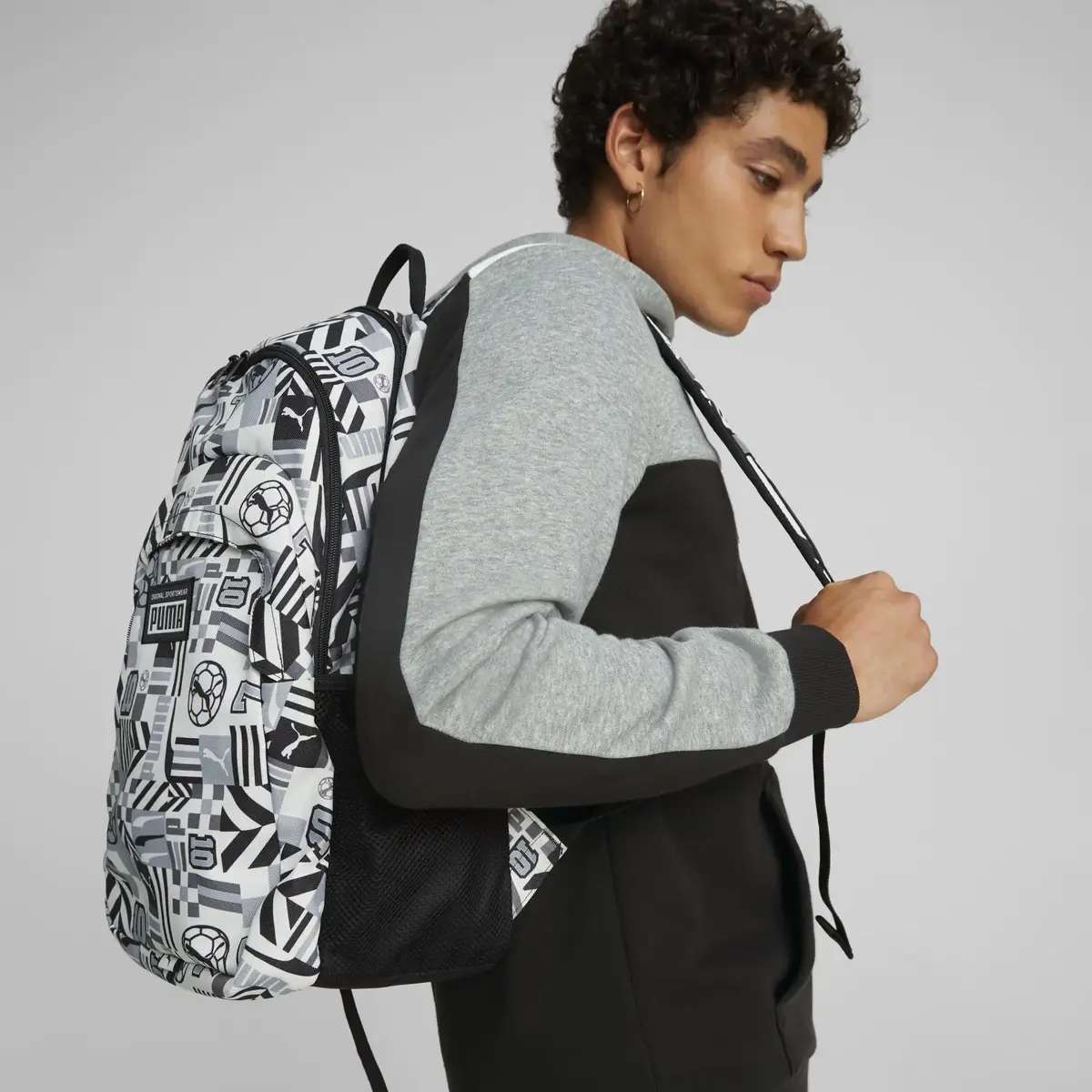 Puma Academy Desenli Unisex Sırt Çantası