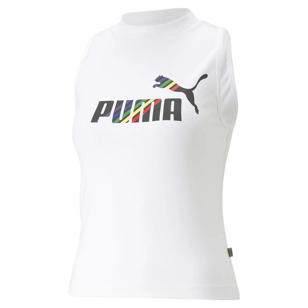 Puma Ess+ Love Is Love Tank Beyaz Kadın T-shirt