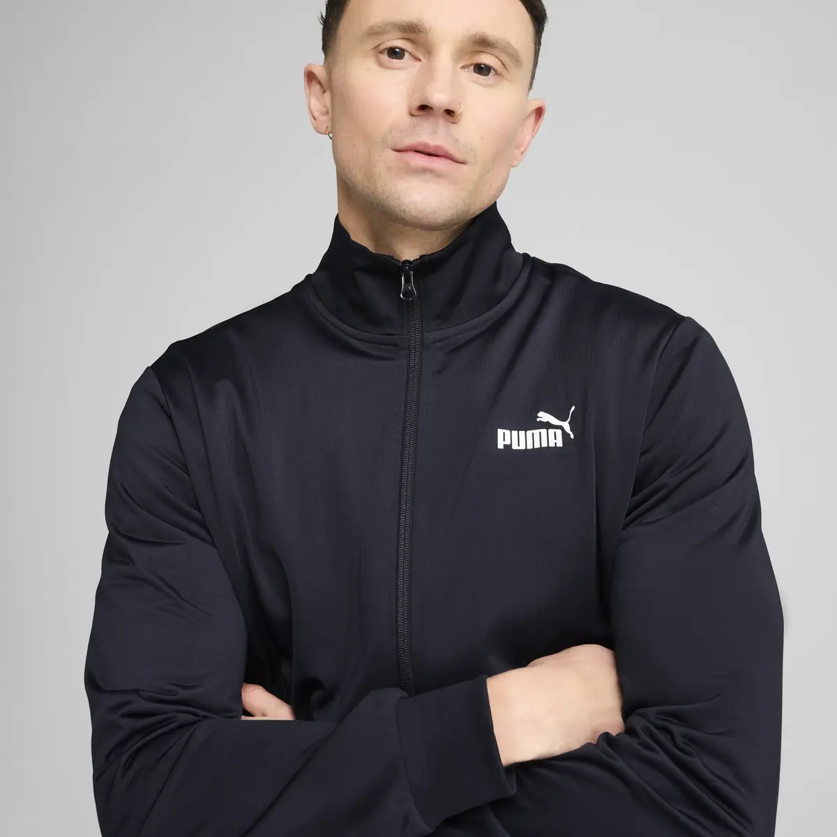Puma ESS Poly Suit Siyah Erkek Eşofman Takımı