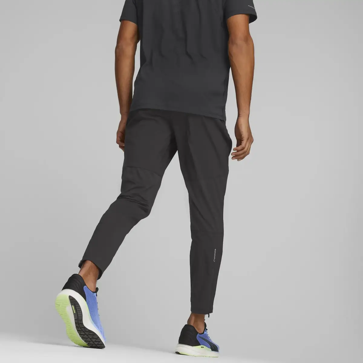 Puma RUN TAPERED WOVEN PANT Siyah Erkek/Unisex Eşofman Altı