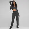 Puma T7 Aop Track Jacket Siyah Kadın Fermuarlı Sweatshirt