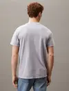 Calvin Klein GARMENT DYE TEE Gri Erkek Tişört