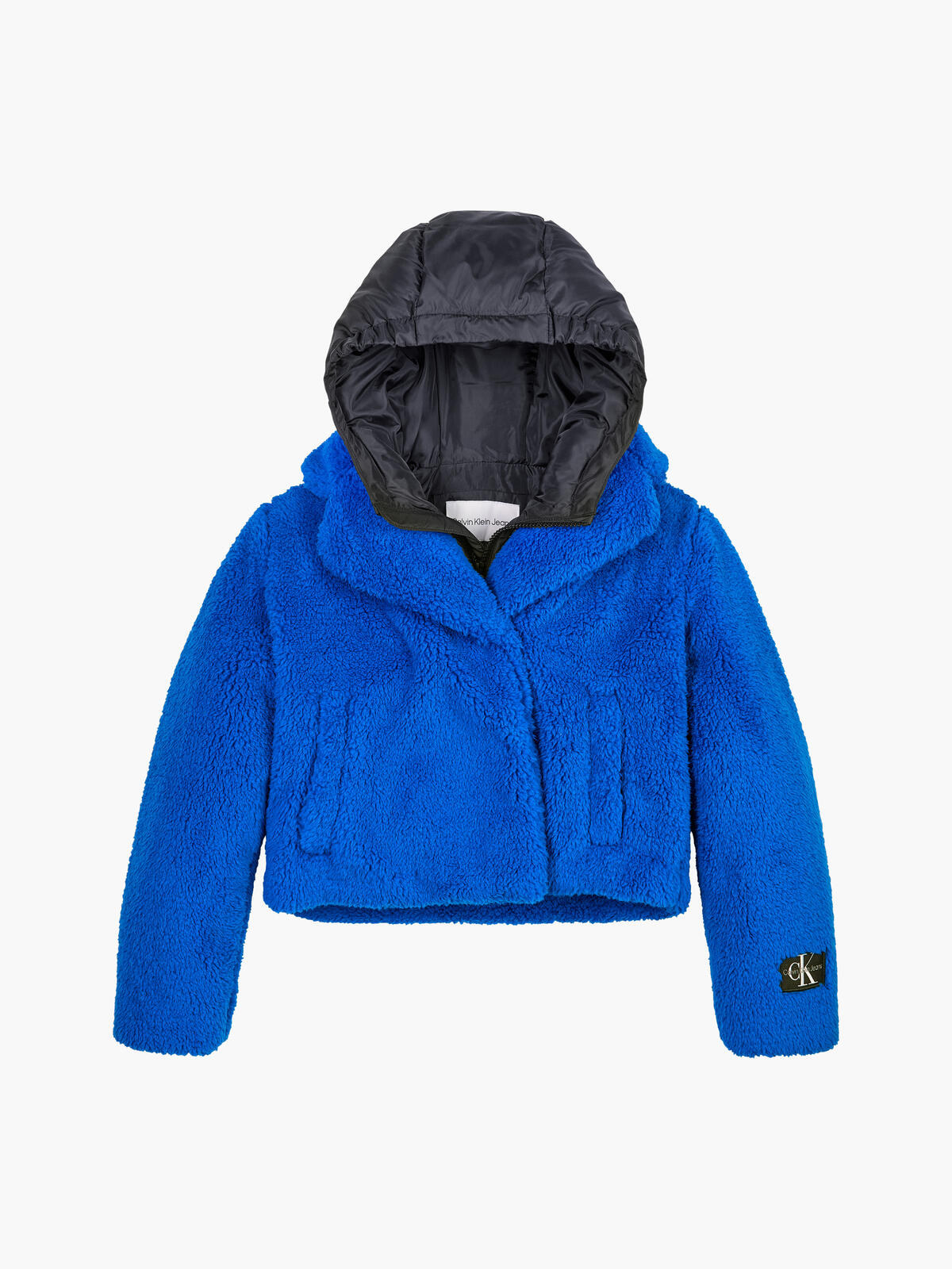 Calvin Klein DOUBLE LAYER TEDDY J Kadın Mavi Mont