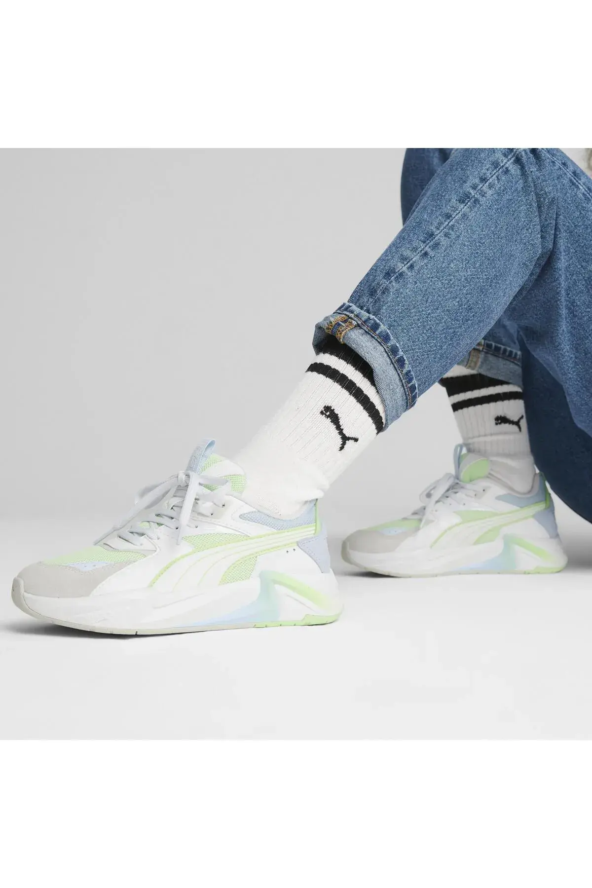 Puma RS-Pulsoid Beach Days Wns Beyaz Kadın Günlük Spor Ayakkabı