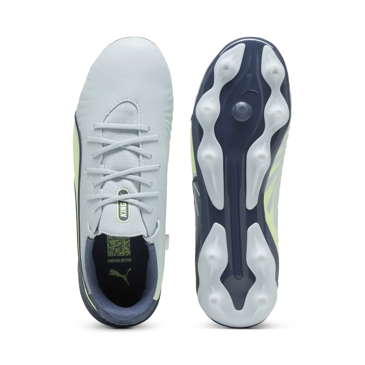 Puma KING MATCH FG/AG Jr Mavi Erkek Çocuk Krampon