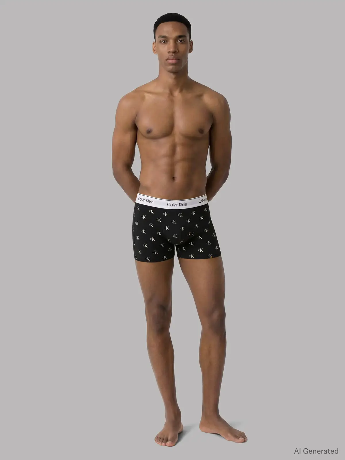 Calvin Klein RELAXED FIT TRUNK 3P Siyah Erkek 3lü Boxer