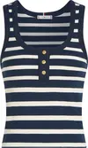 Tommy Hilfiger SLIM HENLEY GB SCOOP, 0A4 Siyah Kadın T-Shirt & Polo