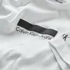 Calvin Klein SMALL BLOCK LOGO T-S Erkek Beyaz T-Shirt