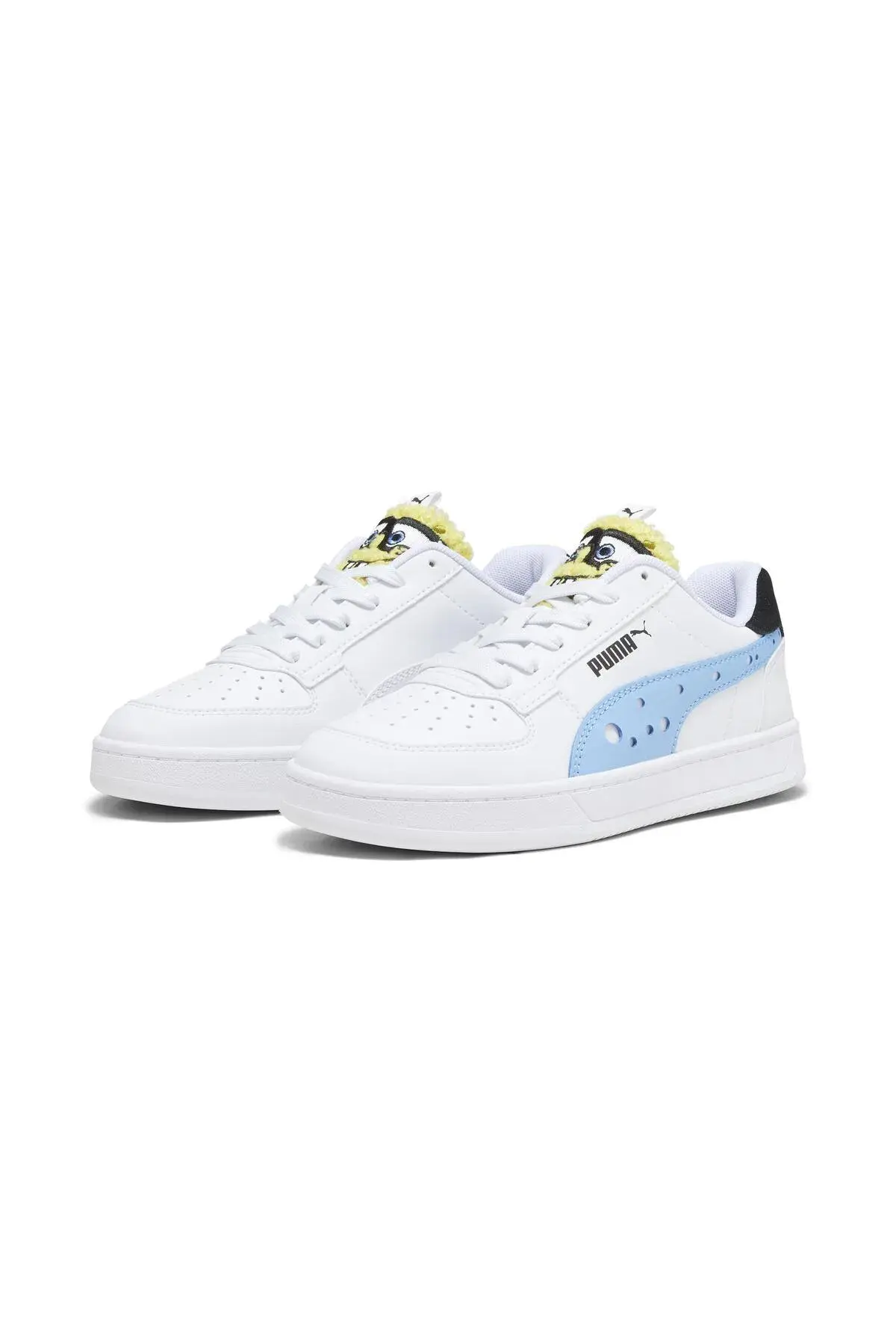 Puma Caven 2.0 Spongebob Jr Beyaz Kadın Günlük Spor Ayakkabı