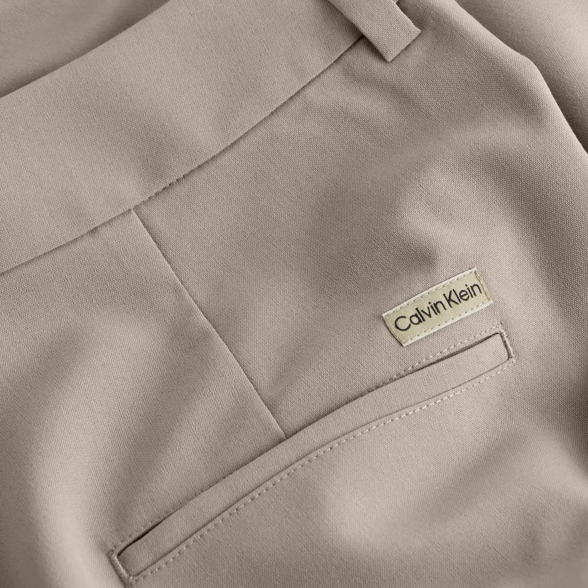 Calvin Klein TAILORED WIDE LEG PA Kadın Kahverengi Kumaş Pantolon