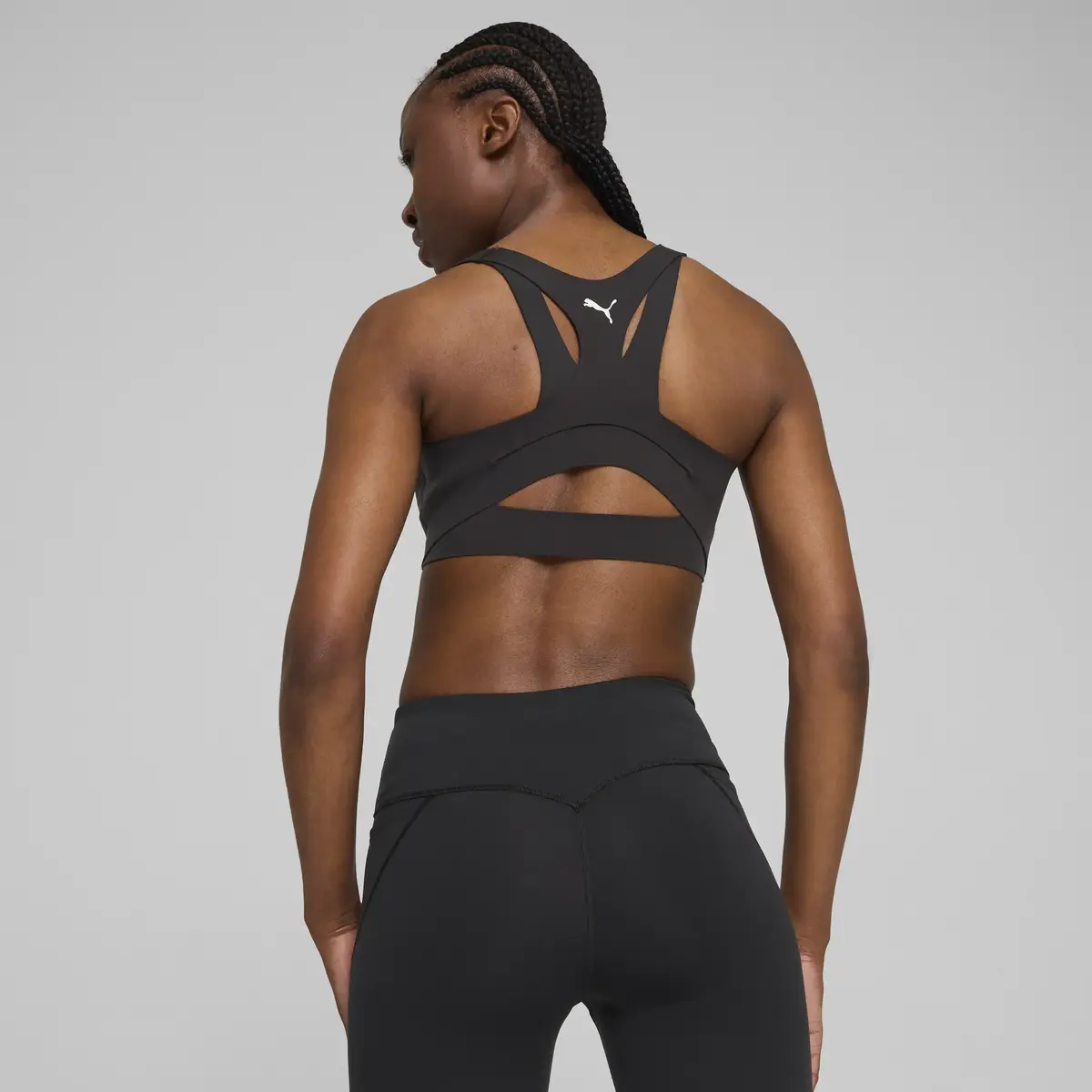 Puma PWR SHAPELUXE BRA Siyah Kadın T-Shirt & Polo