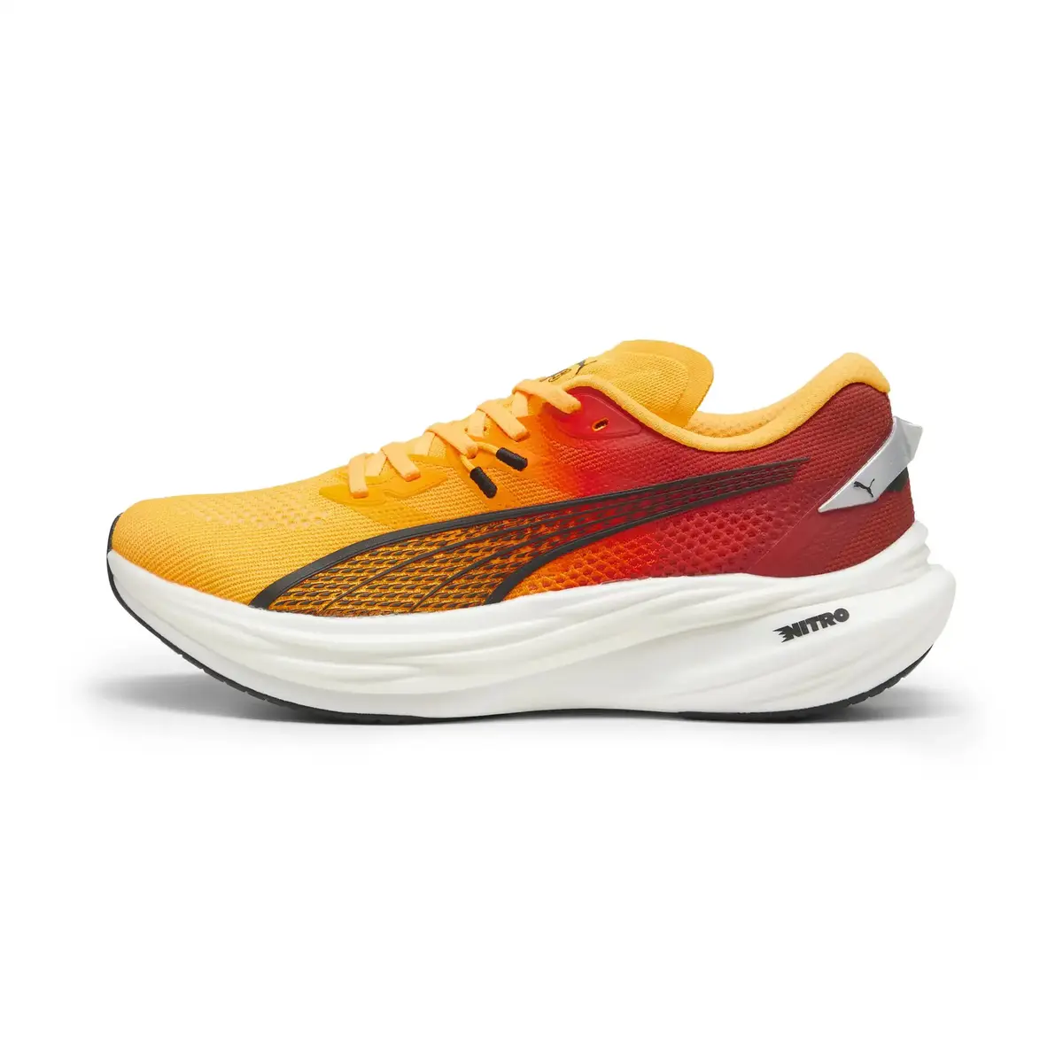 Puma Deviate NITRO 3 Turuncu Erkek Yürüyüş ve Koşu Ayakkabısı