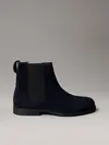 Calvin Klein ESS RUBBER CHELSEA Siyah Erkek Süet Bot
