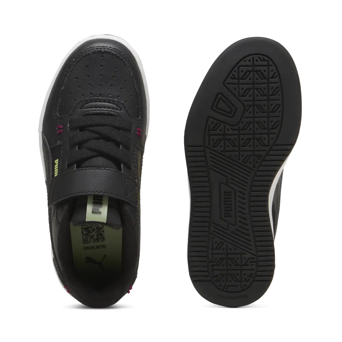 Puma Caven 2.0 MID 90s AC+PS Siyah Çocuk Spor Ayakkabı