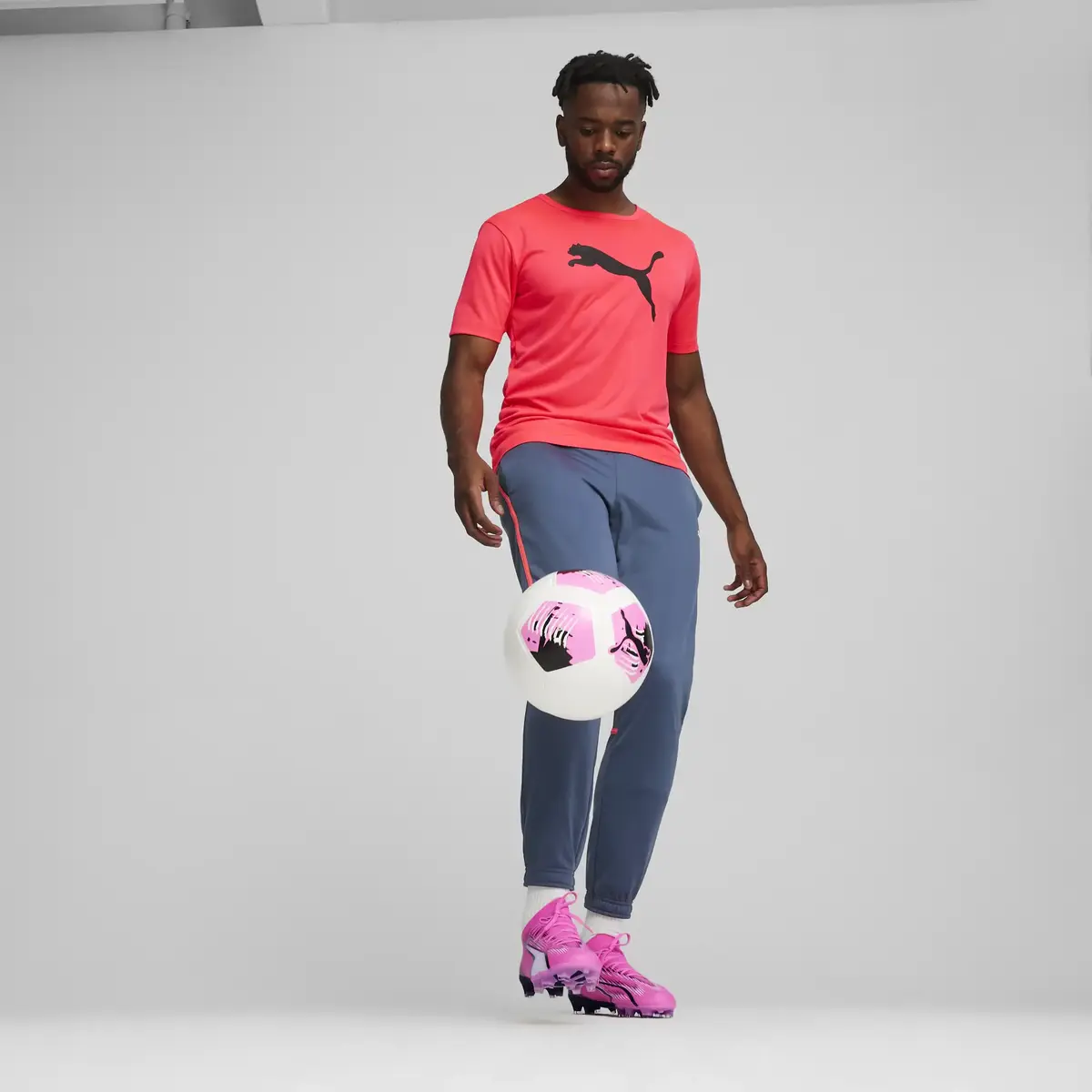 Puma ULTRA MATCH FG/AG Pembe Erkek Krampon