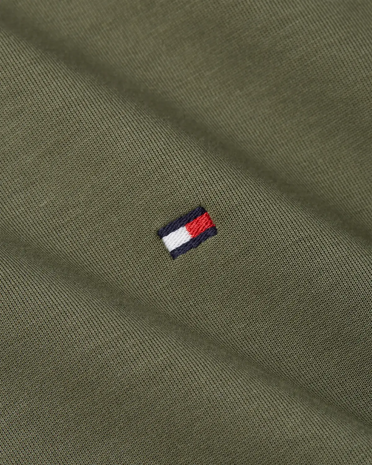 Tommy Hilfiger ESSENTIAL INTECHNO C, PLI Yeşil Erkek Sweatshirt