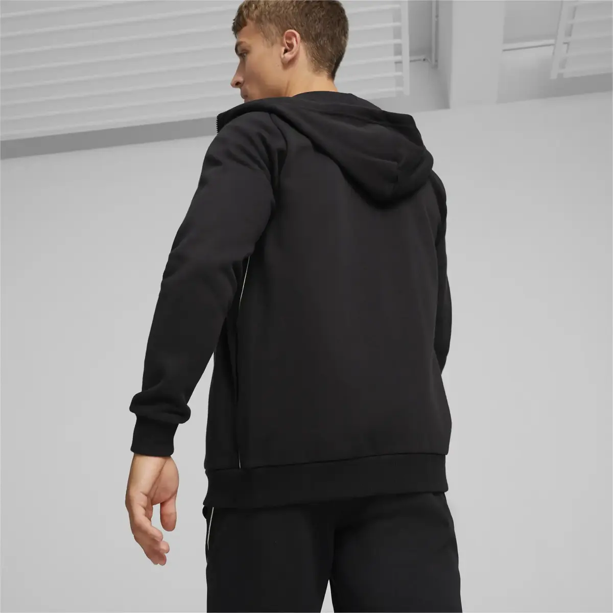 Puma Ferrari Race Hdd Sweat Jkt Siyah Erkek Sweat Ceket