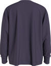 Calvin Klein HERO MAXI LOGO LS T- Erkek Mor T-Shirt