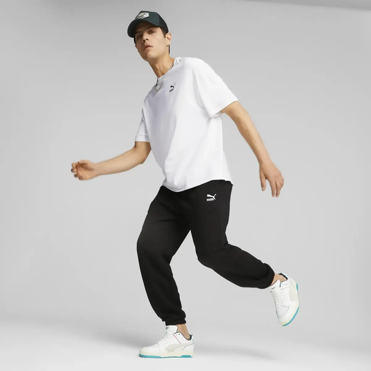 Puma Classics Small Logo Sweatpants FL Siyah Erkek/Unisex Eşofman Altı