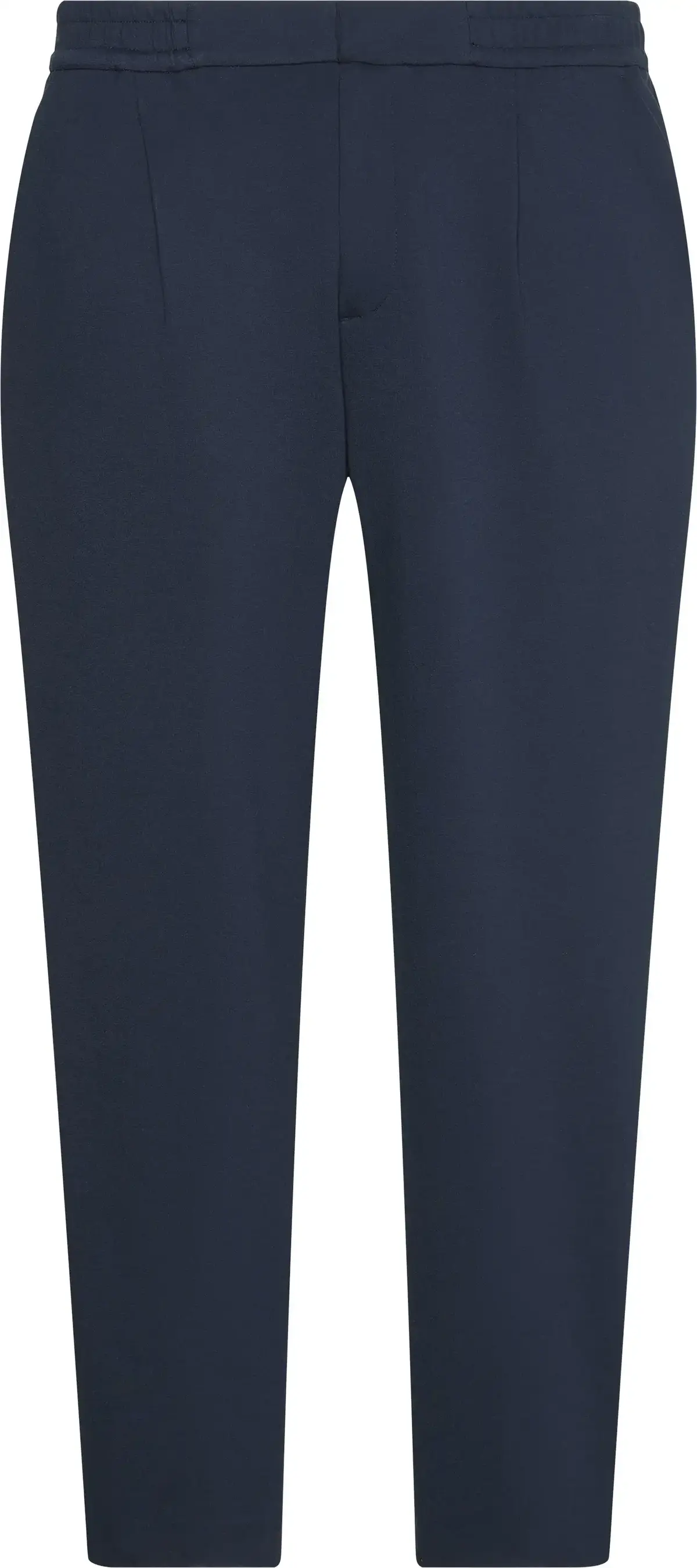 Calvin Klein SLIM TAPERED KNIT PLEATED PANT Erkek Lacivert Kumaş Pantolon