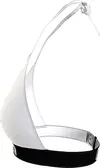 Calvin Klein TRIANGLE-RP Kadın Beyaz Bikini Üstü