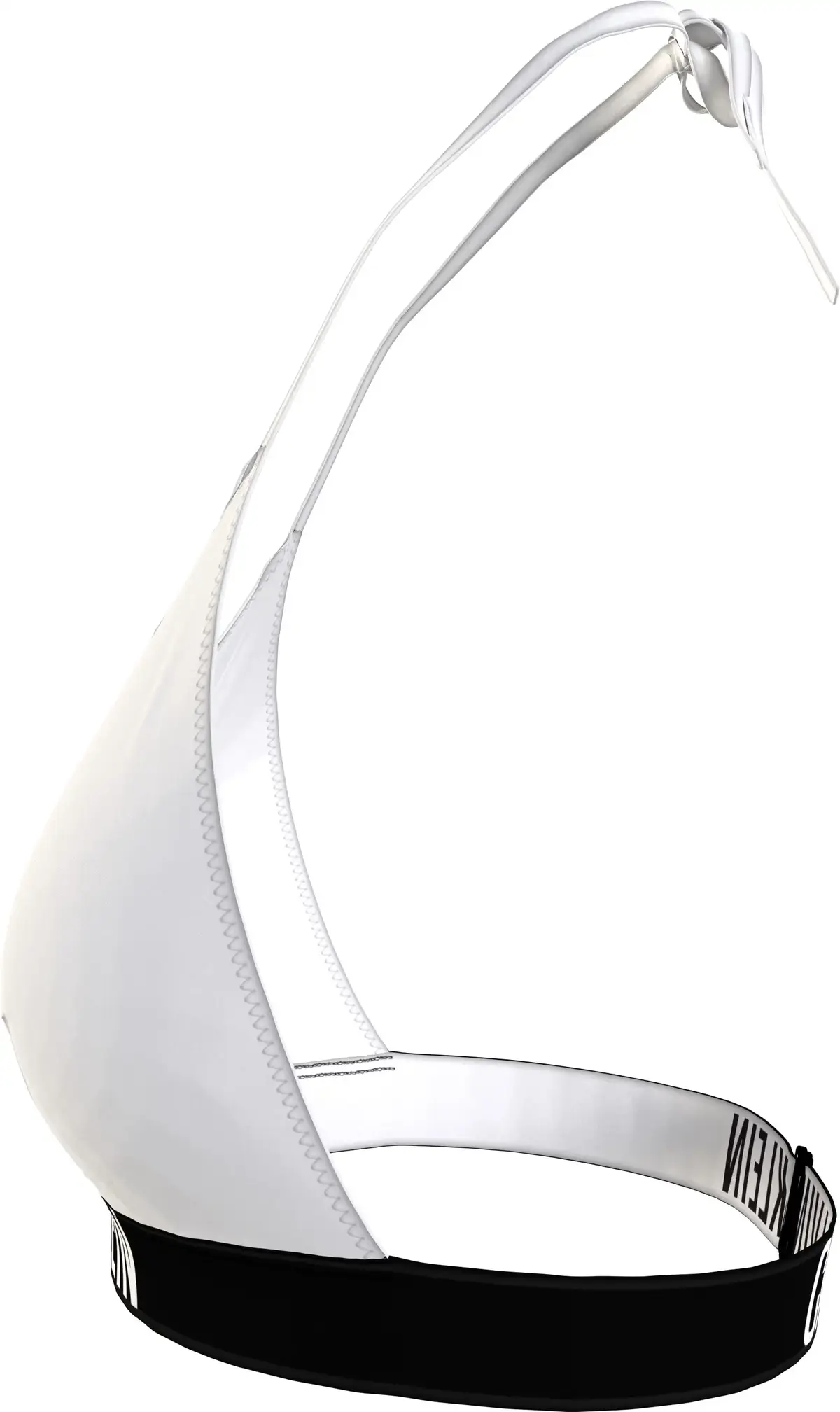 Calvin Klein TRIANGLE-RP Kadın Beyaz Bikini Üstü