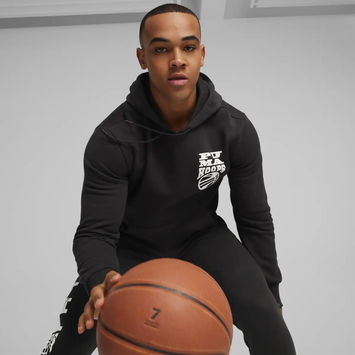 Puma Posterize 2.0 Hoodie Siyah Erkek Sweatshirt