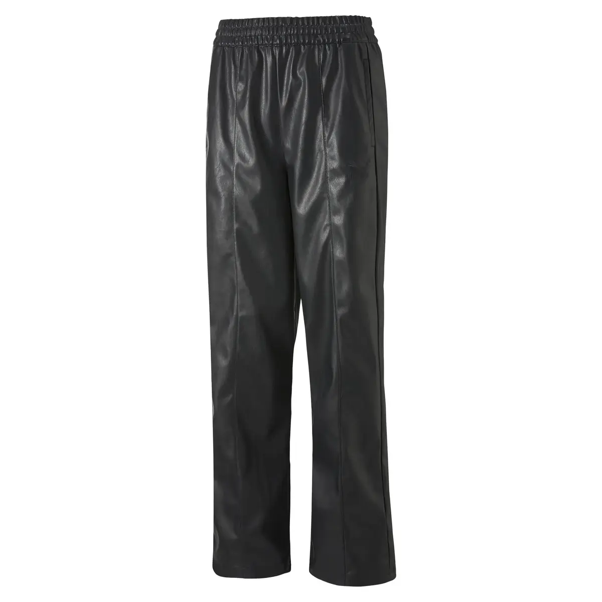 Puma T7 Faux Leather Pants Siyah Kadın Suni Deri Pantolon