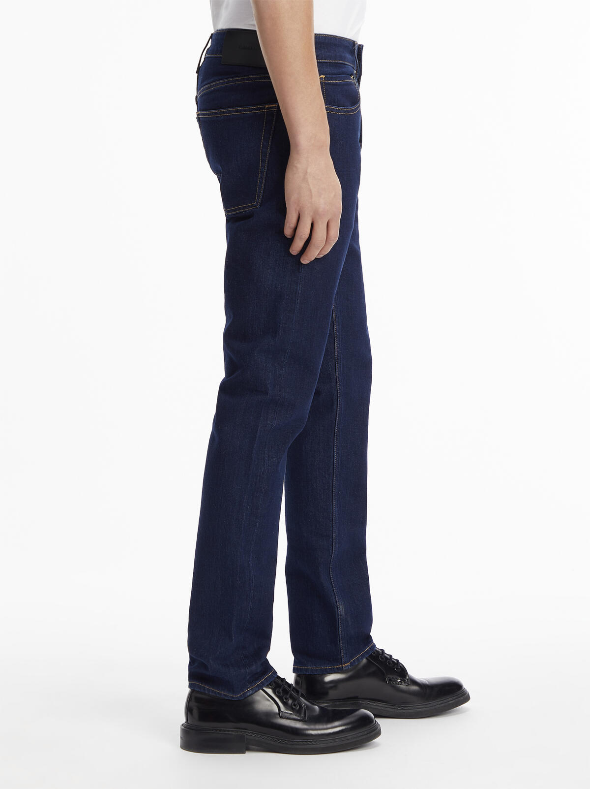Calvin Klein SLIM FIT COOLMAX MID Erkek Lacivert Kot Pantolon