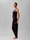 Calvin Klein CK GRAPHIC TANK Siyah Kadın Yuvarlak Yaka Atlet