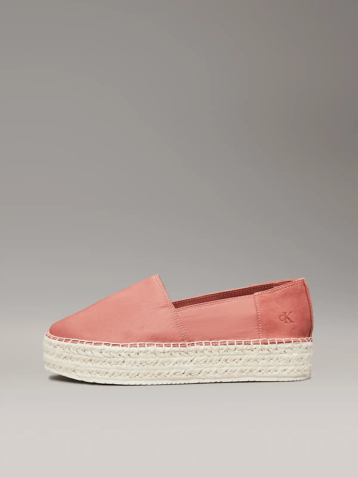 Calvin Klein FLATFORM ESPADRILLE, GAM Pembe Kadın Ayakkabı-Bot