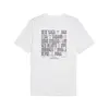 PUMA WARDROBE ESS Graphic Tee Beyaz Erkek T-Shirt