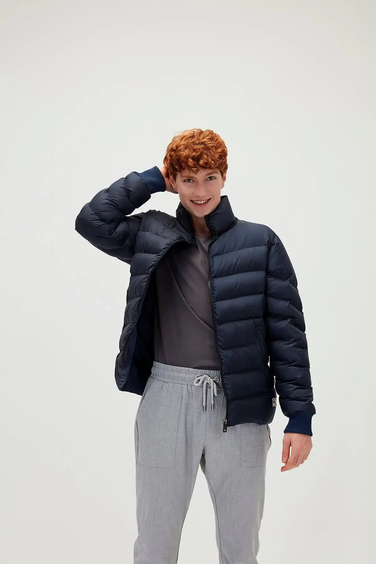 BAD BEAR PHANTOM PUFFER JACKET Erkek Lacivert Şişme Mont