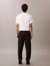 Calvin Klein PREMIUM TERRY MONOGRAM JOGGER Siyah Erkek Pantolon