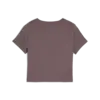 Puma WARDROBE ESS Baby Tee Kahverengi Kadın T-Shirt