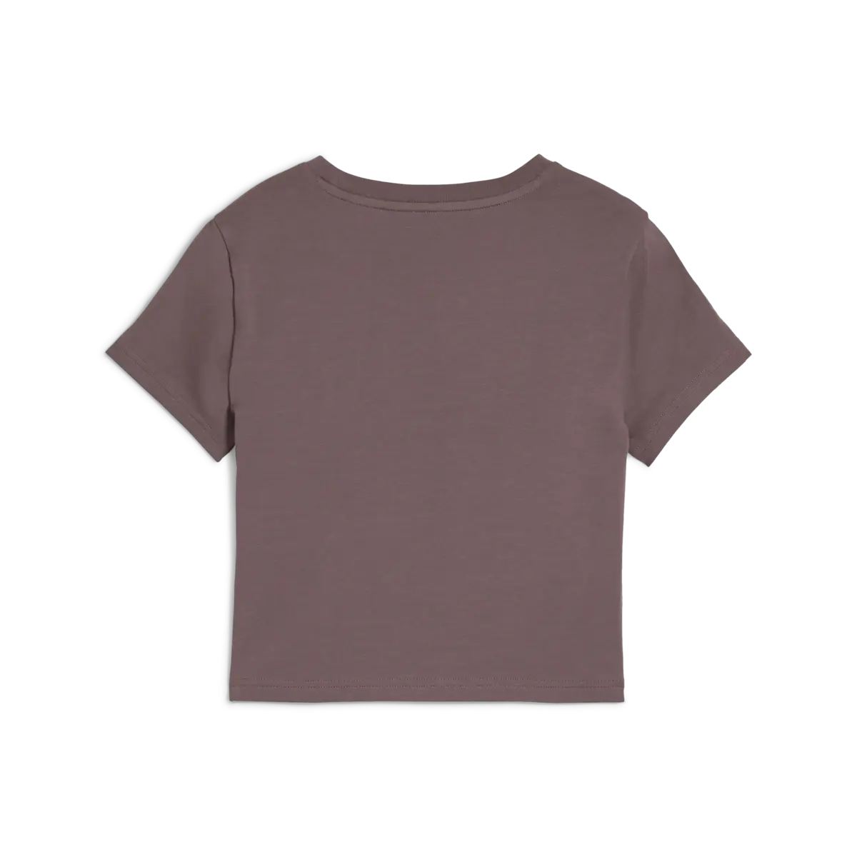 Puma WARDROBE ESS Baby Tee Kahverengi Kadın T-Shirt