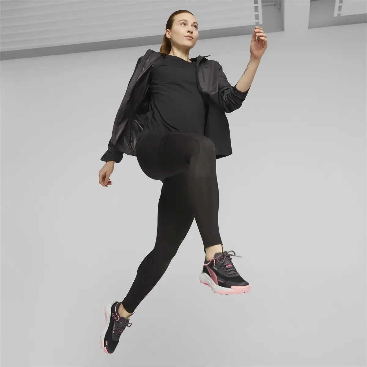 Puma Voyage Nitro 3 Wns Gri Kadın Koşu Ayakkabısı