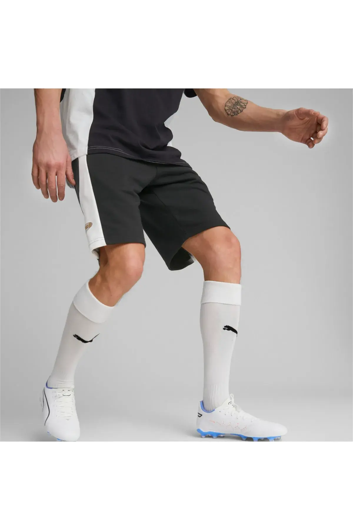 Puma King Top Sweat Shorts Siyah Erkek Şort
