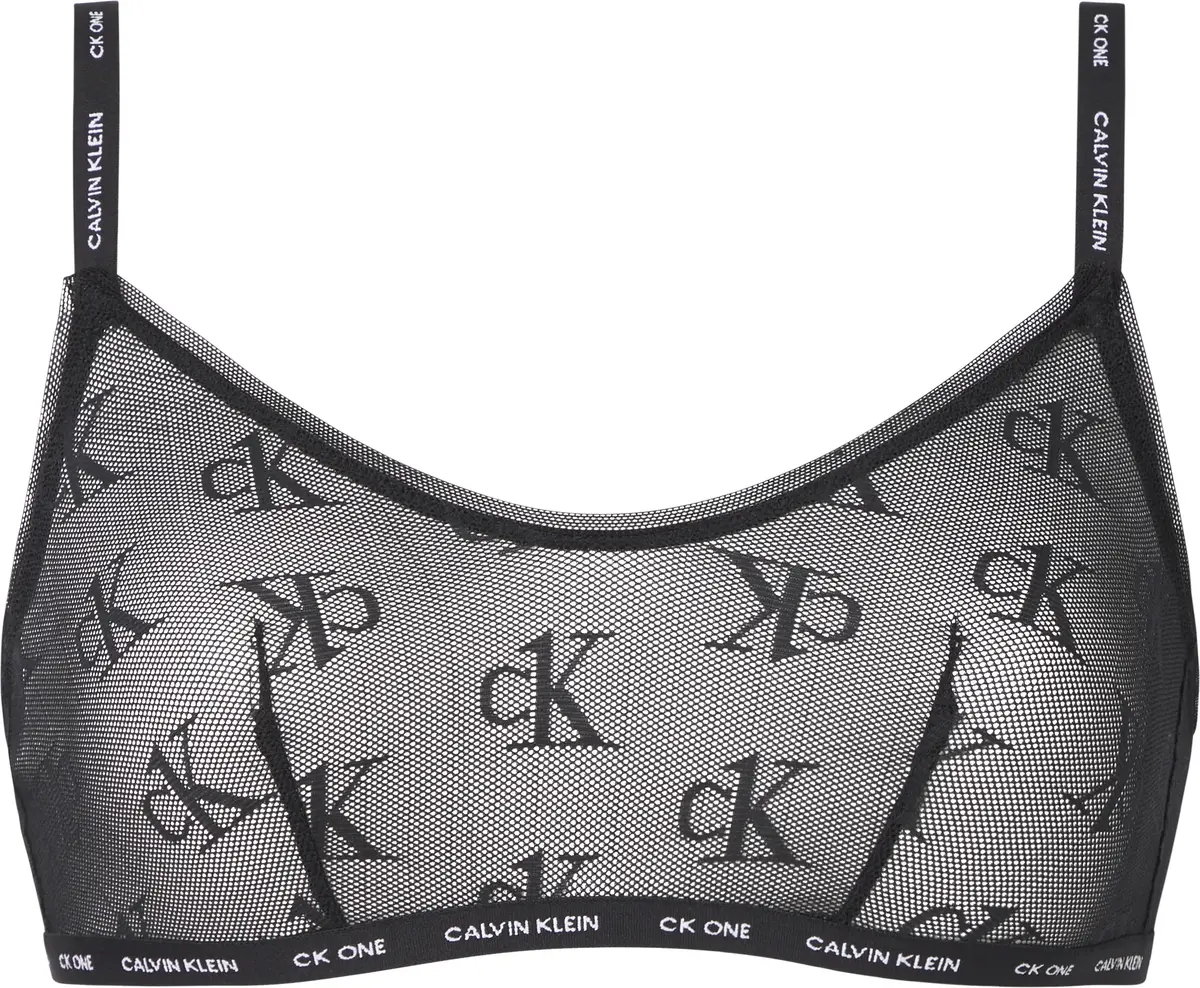 Calvin Klein UNLINED BRALETTE Kadın Siyah Bralet