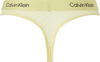 Calvin Klein MODERN THONG Kadın Sarı Tanga