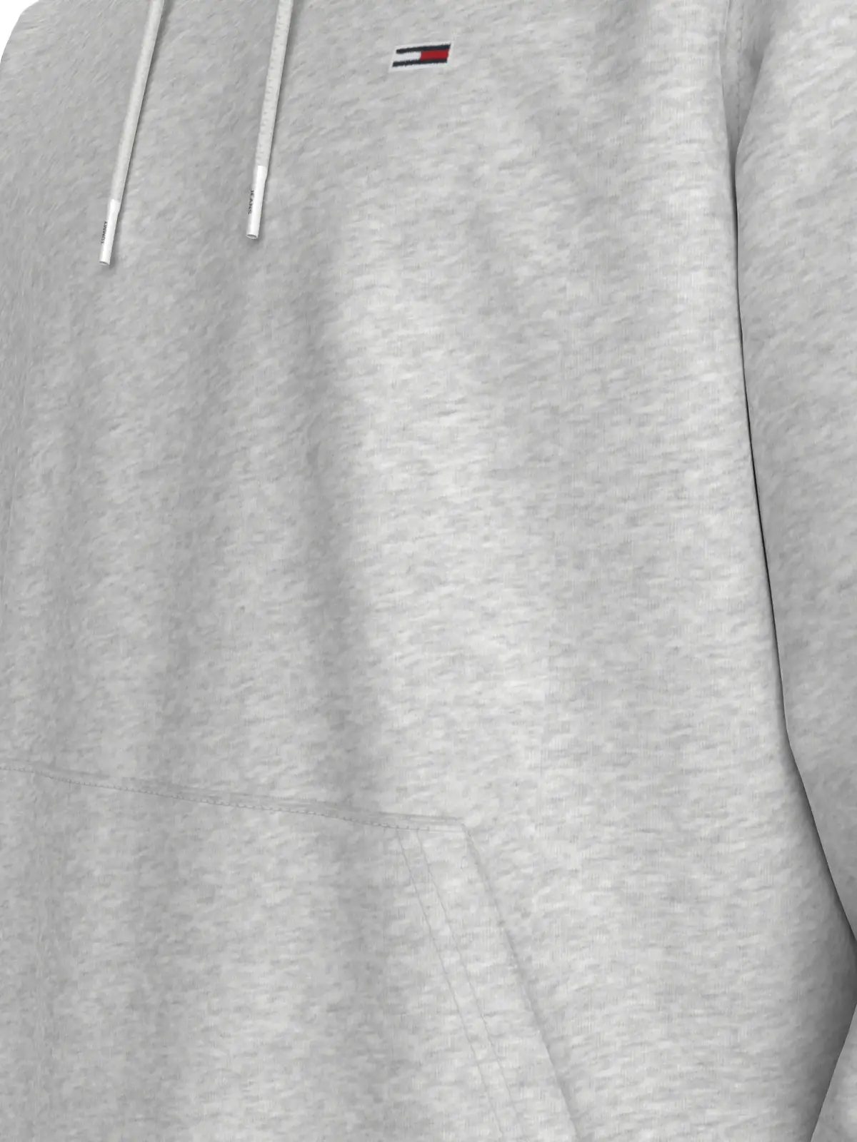 Tommy Hilfiger TJM REG S FLAG HOODI Erkek Gri Sweatshirt