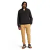 Timberland LINEAR LOGO 1/4 ZIP POLARTEC 200 FLEECE Siyah Erkek Sweatshirt