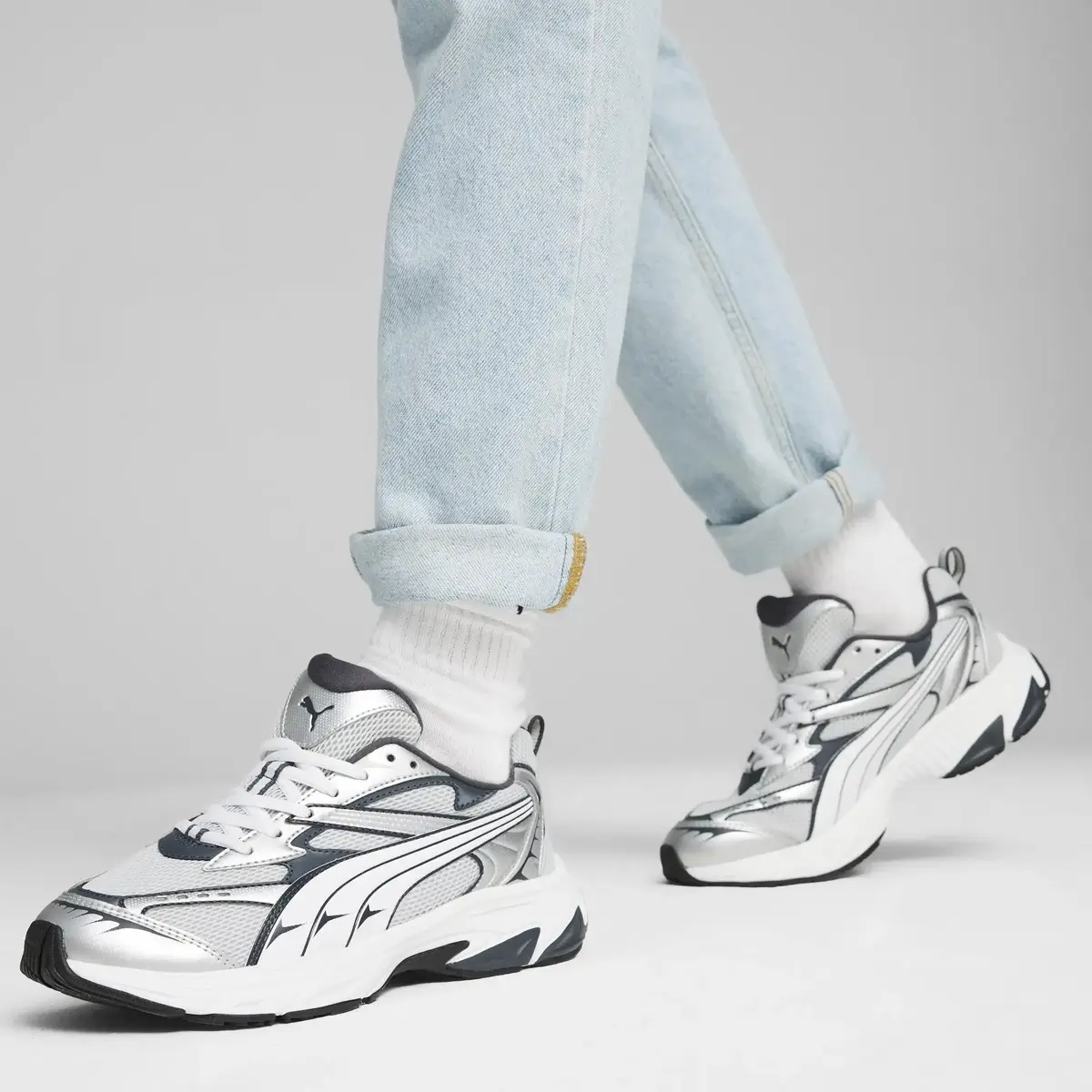 Puma Morphic Açık Gri Unisex Günlük Spor Ayakkabı