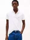 Tommy Hilfiger PLACKET INTEREST REG, YBR Beyaz Erkek T-Shirt & Polo