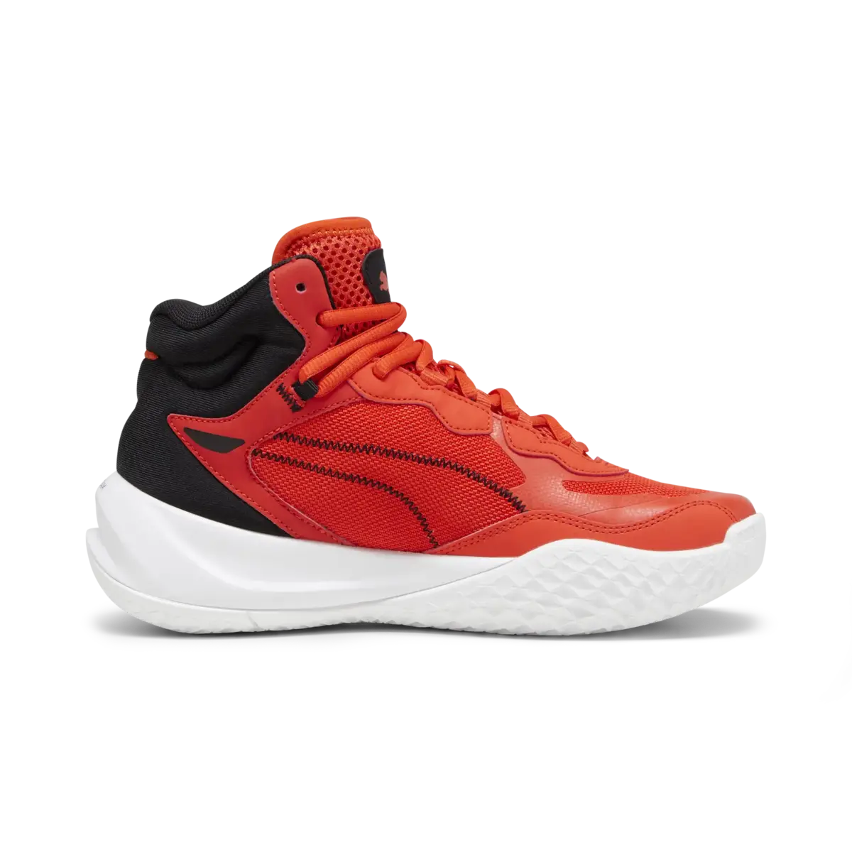 Puma Playmaker Pro Mid JR Kırmızı Erkek Çocuk Basketbol Ayakkabısı