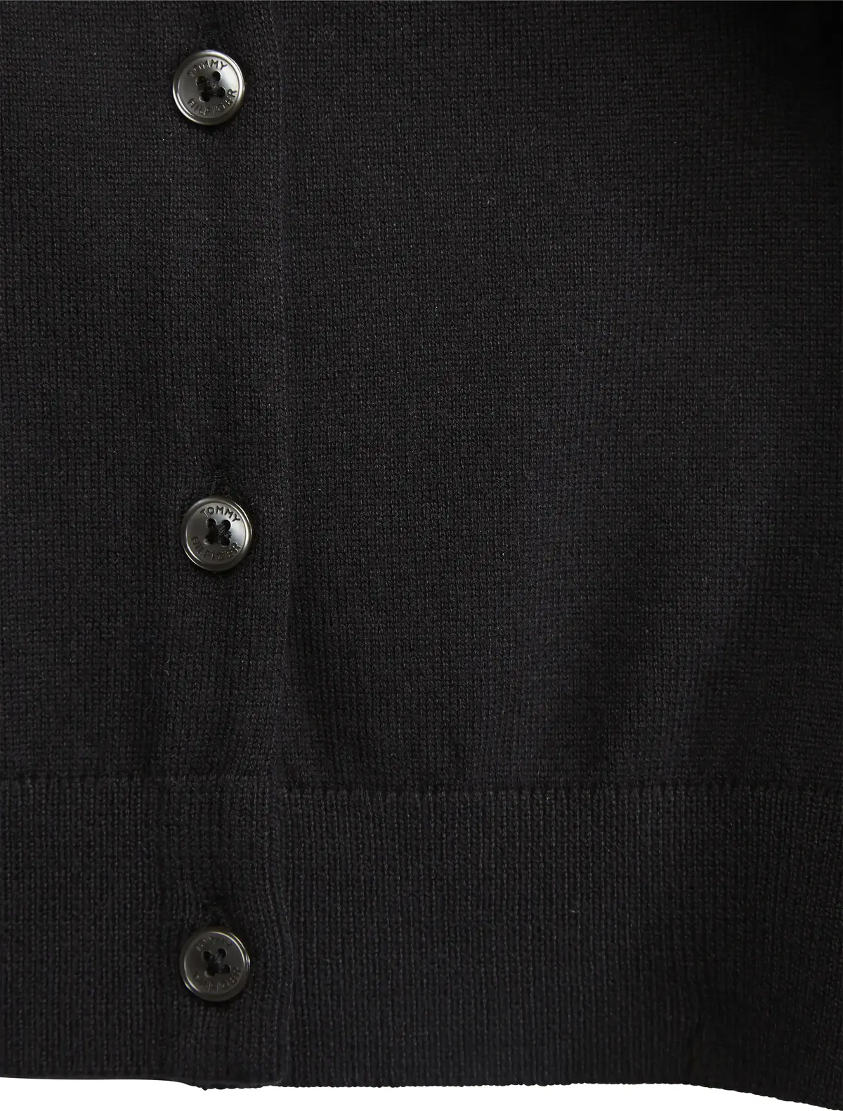 Tommy Hilfiger HERITAGE BUTTON-UP C Kadın Gri Kazak