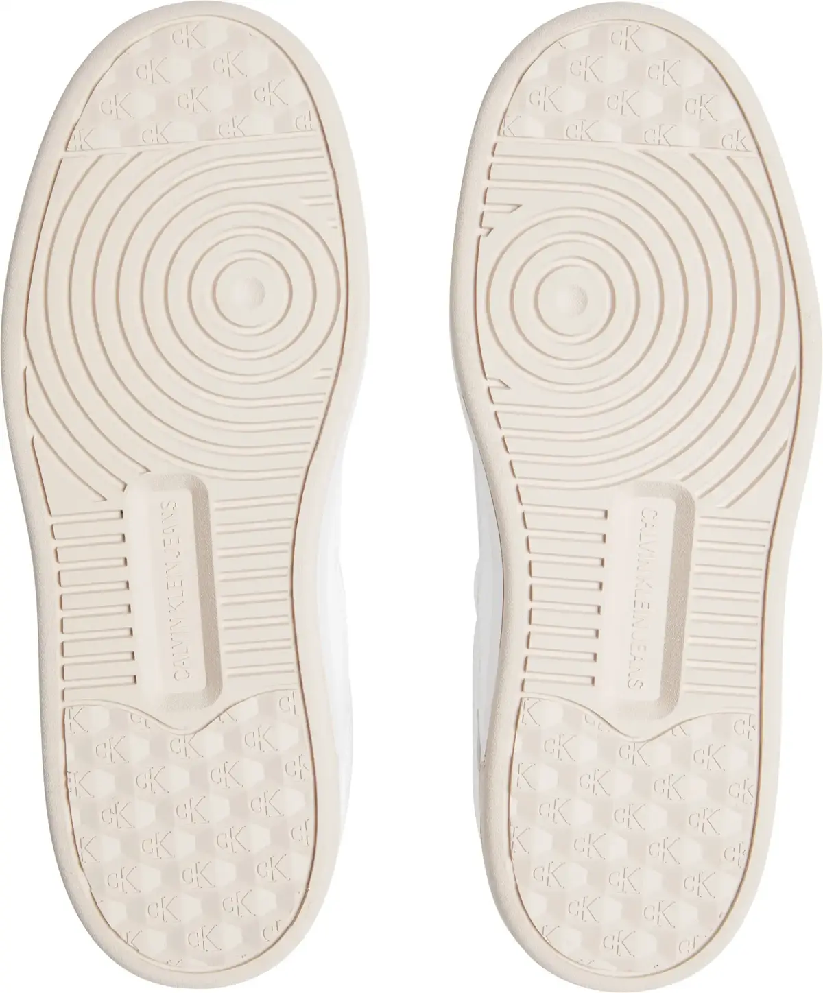 Calvin Klein BASKET CUPSOLE LOW M, 0LA Beyaz Kadın Spor Ayakkabı & Sneaker