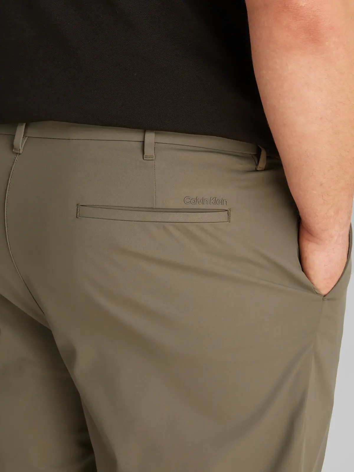 Calvin Klein TECH SHORT 9", PAY Kahverengi Erkek Şort
